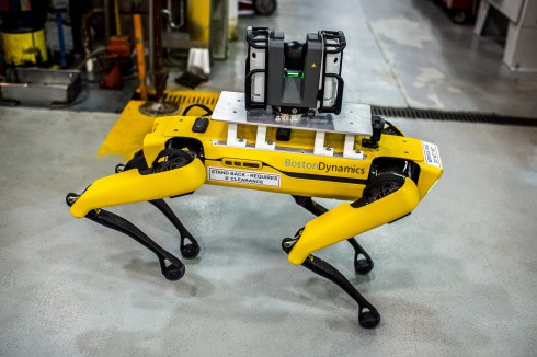 Ford experimenteert met viervoetige robots om fabrieken te verkennen en zo tijd en geld te besparen
